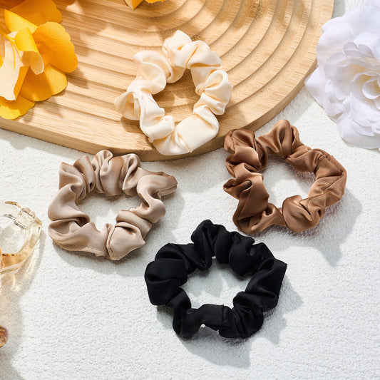 The Four-Color Rule of Classic Scrunchies: Effortlessly Elevate Your Everyday Look