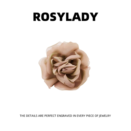Rosylady Delicate Mesh Flower Hair Accessory