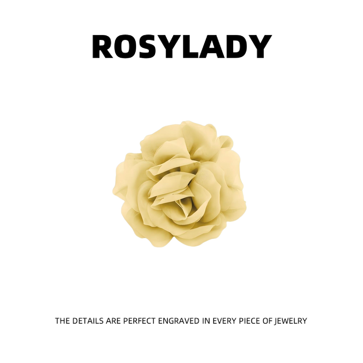 Rosylady Delicate Mesh Flower Hair Accessory