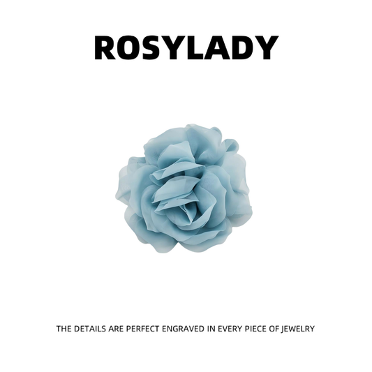 Rosylady Delicate Mesh Flower Hair Accessory