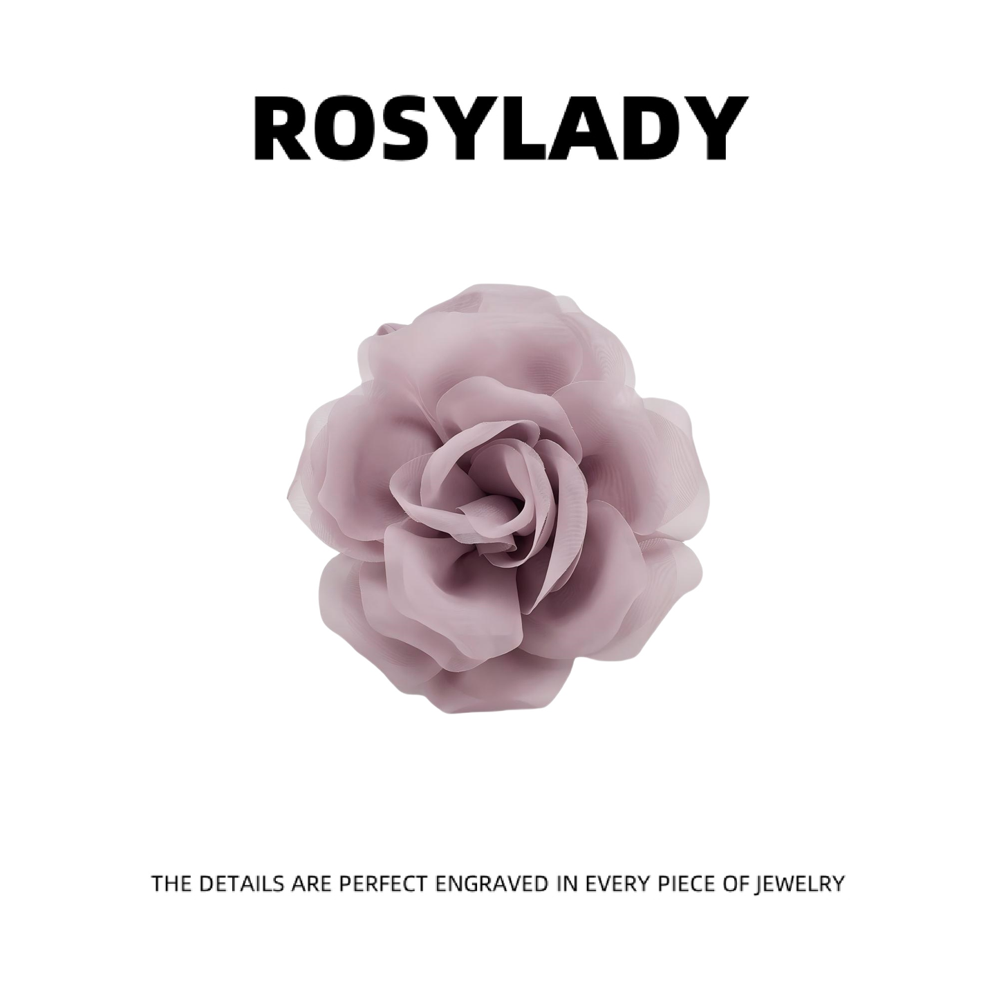 Rosylady Delicate Mesh Flower Hair Accessory